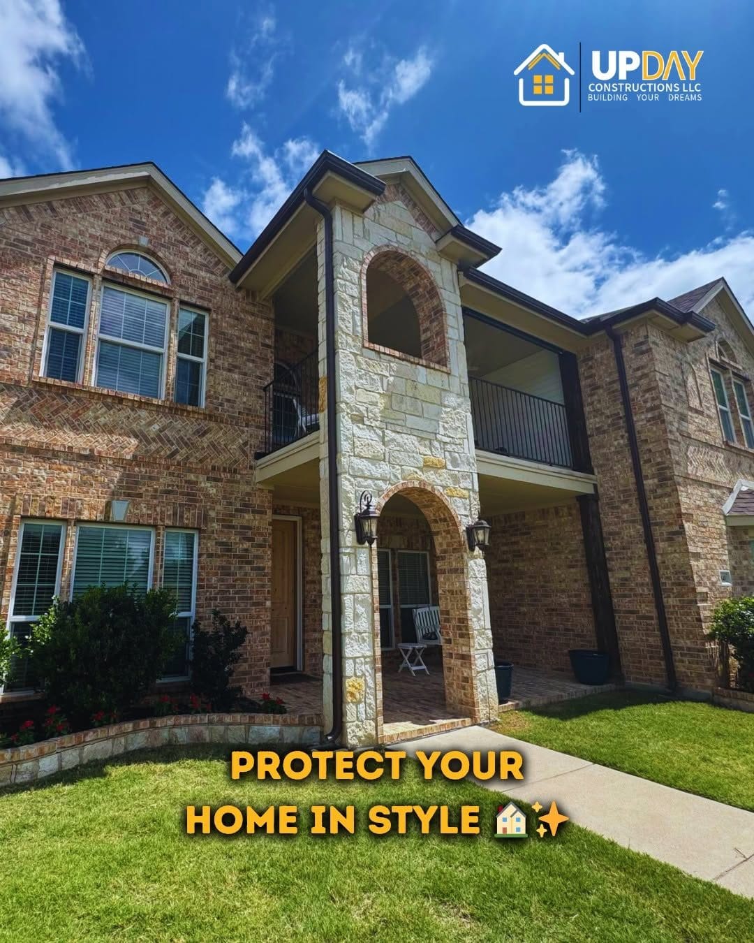 UpDay Constructions – Seamless Gutter Installation Irving TX