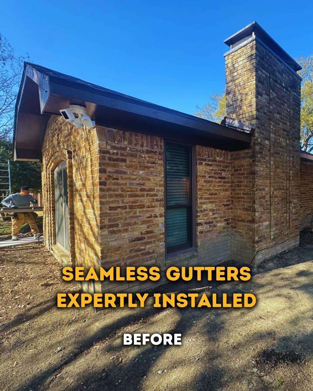 UpDay Constructions – Seamless Gutters Installed DFW
