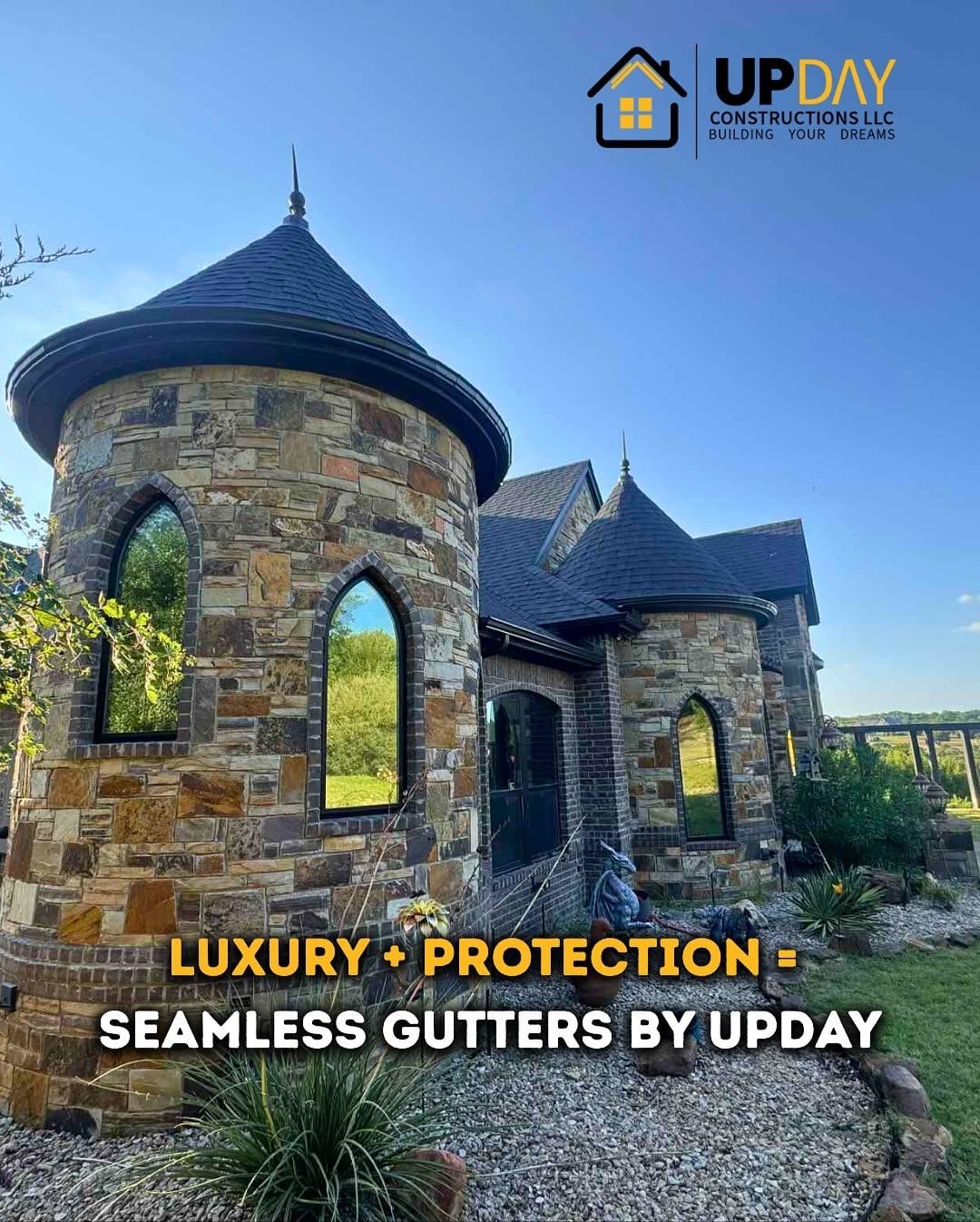 UpDay Constructions – Home Gutter Transformation DFW